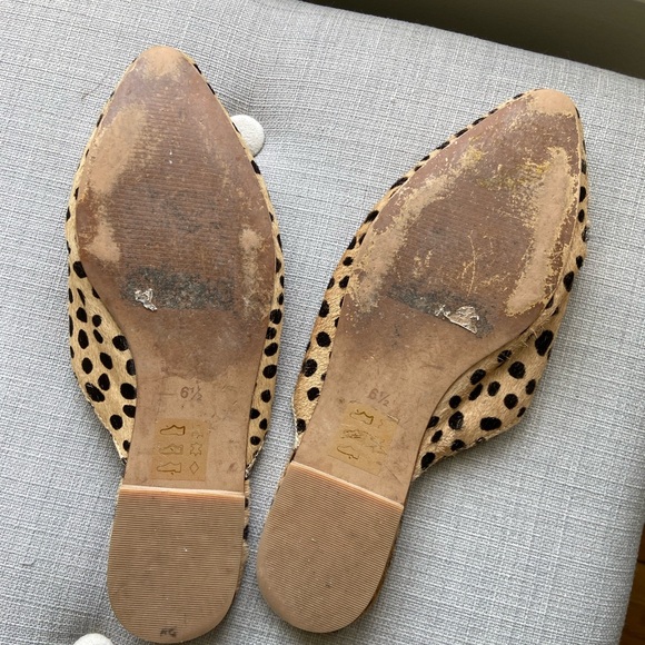 Madewell Remi Mule in Dotted Calf Hair - Picture 3 of 3